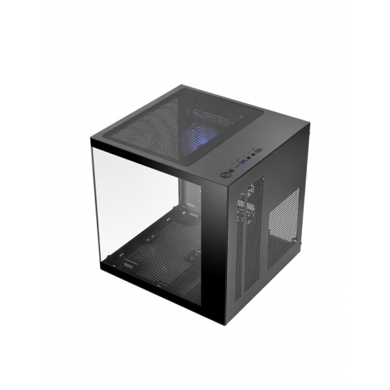 Obudowa MARS MC-CUBE 1xARGB mATX black | PartsPC.pl