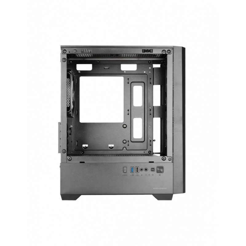 Obudowa MARS MC-VECTOR Czarna mATX 4xARGB | PartsPC.pl