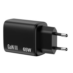 Ładowarka ścienna Verbatim Essentials GaN 65W USB-A 2xUSB-C … | PartsPC.pl