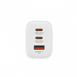 Ładowarka ścienna Verbatim Essentials GaN 65W USB-A 2xUSB-C … | PartsPC.pl