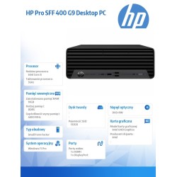 Komputer PC HP Pro 400 G9 SFF i5-12500/16GB/SSD512GB/UHD770/… | PartsPC.pl