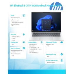 Notebook EliteBook 8 G1i U7-258V 1TB/32GB/W11P/14.0   C51G2E… | PartsPC.pl