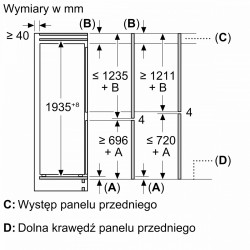 Chłodziarko-zamrażarka KBN96ADD0 | PartsPC.pl
