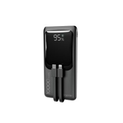 PowerBank 10000mAh ze zintegrowanymi kablami, LCD, QC3.0 20W… | PartsPC.pl