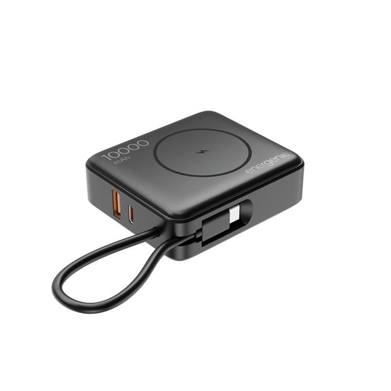 PowerBank 10000mAh 1xUSB-C/1xUSB-A 20W bezprzewodowy 15W cza… | PartsPC.pl