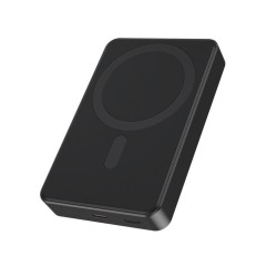 PowerBank 10000mAh 1xUSB-C PD 20W bezprzewodowy 15W czarny | PartsPC.pl
