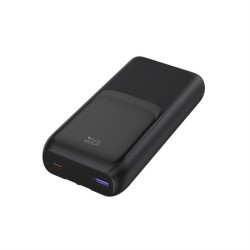 PowerBank 20000mAh ze zintegrowanymi kablami QC 3.0 LCD 20W … | PartsPC.pl