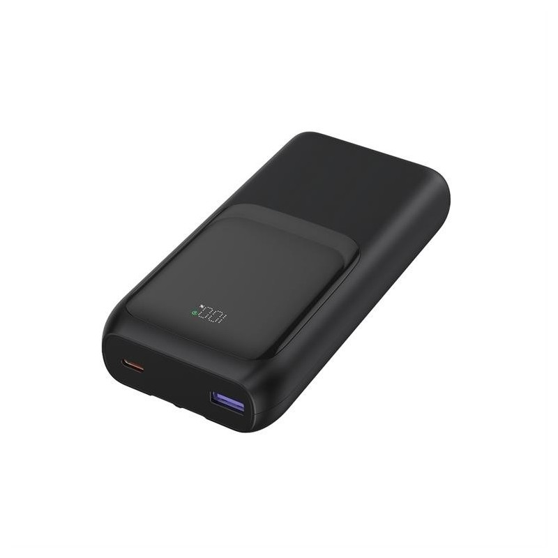 PowerBank 20000mAh ze zintegrowanymi kablami QC 3.0 LCD 20W … | PartsPC.pl
