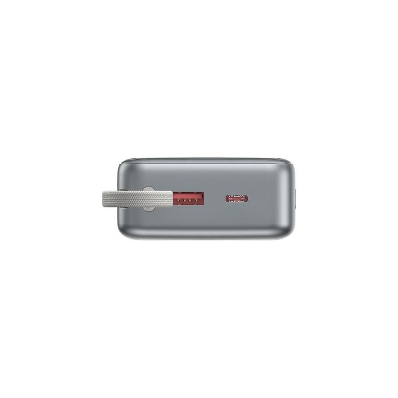 PowerBank 20000mAh zintegrowane kable QC3.0 18W PD 65W LCD c… | PartsPC.pl