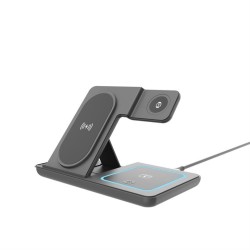 Ładowarka bezprzewodowa 3w1 15W Apple-Iphone, Watch, Airpods… | PartsPC.pl