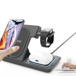 Ładowarka bezprzewodowa 3w1 15W Apple-Iphone, Watch, Airpods… | PartsPC.pl