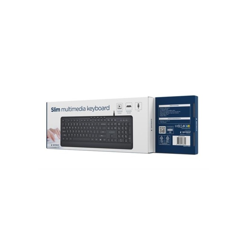 Klawiatura multimedialna KB-MCH-05 | PartsPC.pl