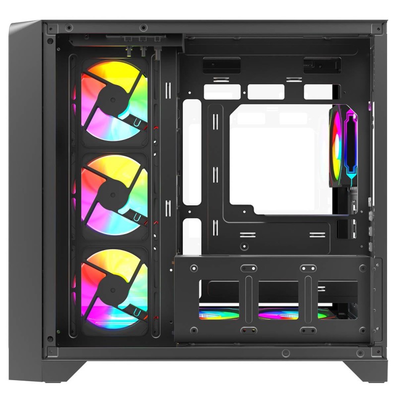 Rampage LYRON Gamingowa obudowa PC Mid Tower 7xFan ARGB PWM … | PartsPC.pl