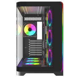Rampage LYRON Gamingowa obudowa PC Mid Tower 7xFan ARGB PWM … | PartsPC.pl