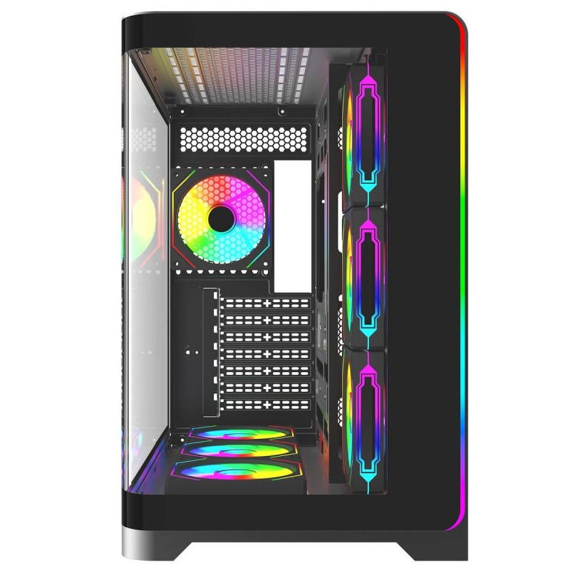 Rampage LYRON Gamingowa obudowa PC Mid Tower 7xFan ARGB PWM … | PartsPC.pl