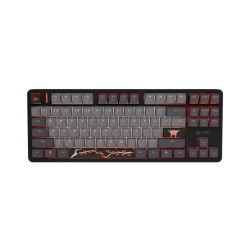 Klawiatura Kanabo K6 US RGB magnetyczna czarno-szara | PartsPC.pl