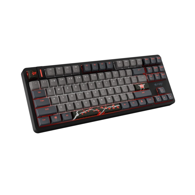 Klawiatura Kanabo K6 US RGB magnetyczna czarno-szara | PartsPC.pl