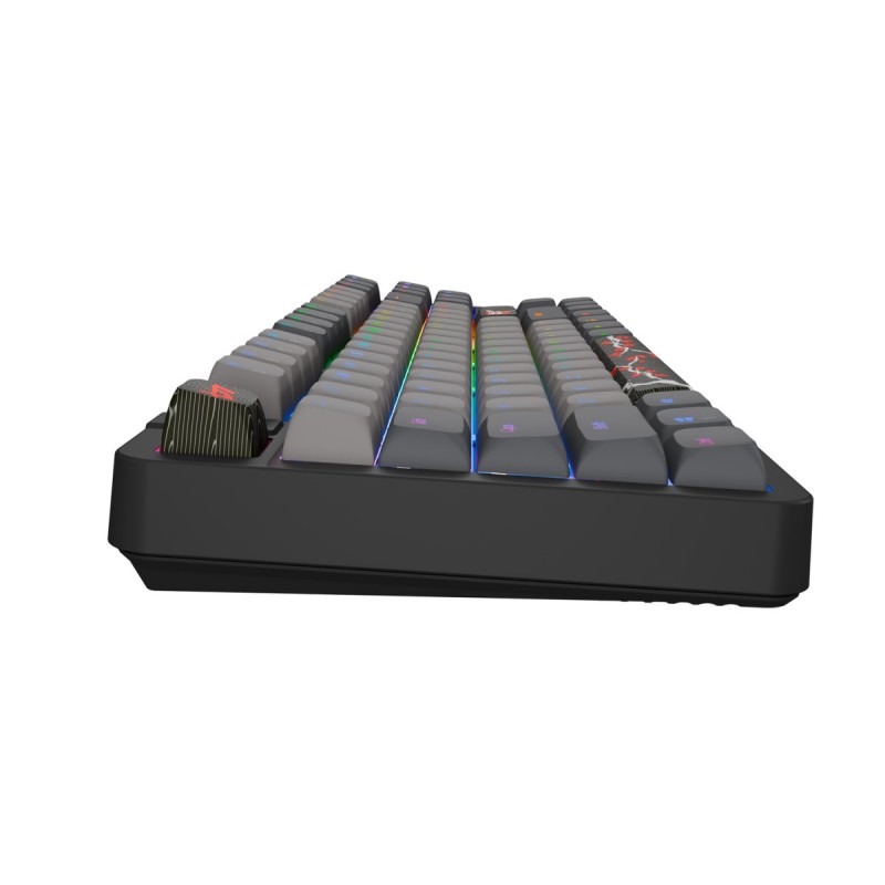 Klawiatura Kanabo K6 US RGB magnetyczna czarno-szara | PartsPC.pl