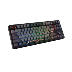 Klawiatura Kanabo K6 US RGB magnetyczna czarno-szara | PartsPC.pl