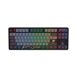 Klawiatura Kanabo K6 US RGB magnetyczna czarno-szara | PartsPC.pl