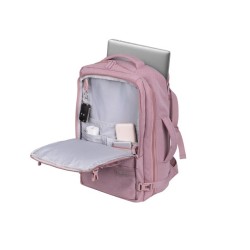 Plecak do laptopa Camel Lite 15.6 cala różowy 19L | PartsPC.pl