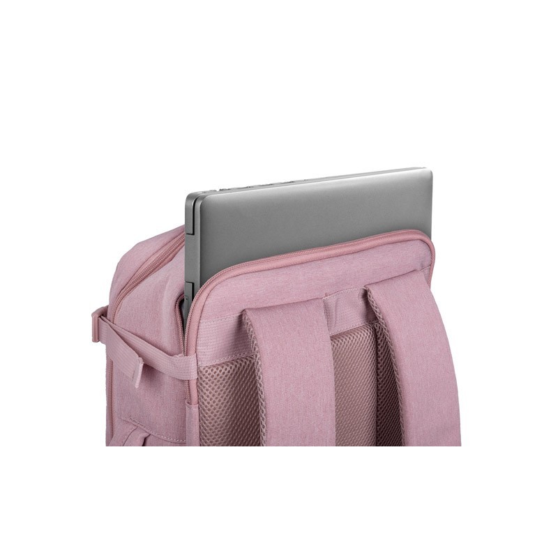 Plecak do laptopa Camel Lite 15.6 cala różowy 19L | PartsPC.pl