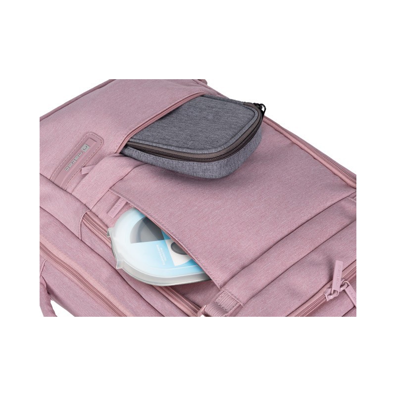Plecak do laptopa Camel Lite 15.6 cala różowy 19L | PartsPC.pl