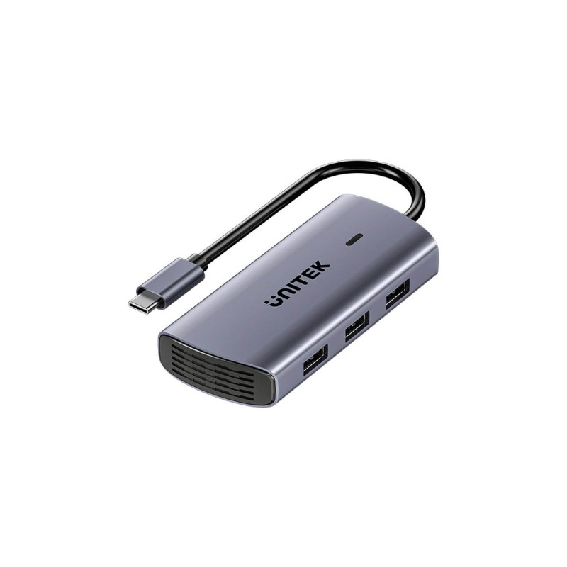 Unitek Hub USB-C 6 w 1 | 3x USB-A | 5Gbps | PD 100 W | HDMI … | PartsPC.pl