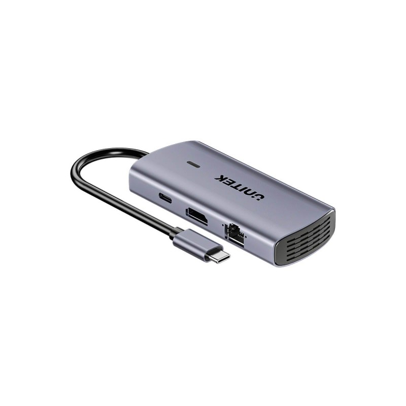 Unitek Hub USB-C 6 w 1 | 3x USB-A | 5Gbps | PD 100 W | HDMI … | PartsPC.pl