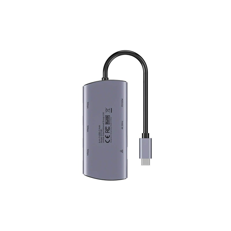 Unitek Hub USB-C 6 w 1 | 3x USB-A | 5Gbps | PD 100 W | HDMI … | PartsPC.pl