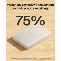 Belkin BoostCharge Powerbank 10 000 mAh, magnetyczny 7,5 W, … | PartsPC.pl