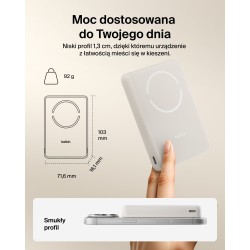 Belkin BoostCharge Powerbank 10 000 mAh, magnetyczny 7,5 W, … | PartsPC.pl