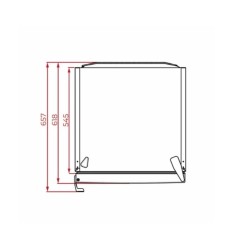 Zamrażarka szufladowa RSF75640SS 220-240 50EU | PartsPC.pl