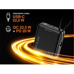 Powerbank Scout 1000mAh MAG+PD+QC | PartsPC.pl
