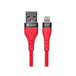 Kabel USB A - Lightning 1m Czerwony | PartsPC.pl
