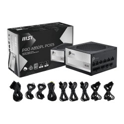 Zasilacz MSI PRO A850PL PCIE5 850W 120mm 80plus Platinum aPF… | PartsPC.pl
