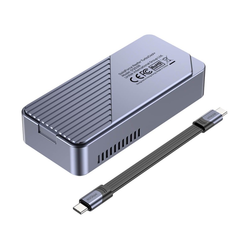 Unitek Obudowa na dysk SSD M.2 NVMe USB-C 80 Gbps z aktywnym… | PartsPC.pl