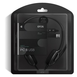 EPOS Słuchawka stereo PC 8 USB do komputera z pilotem | PartsPC.pl