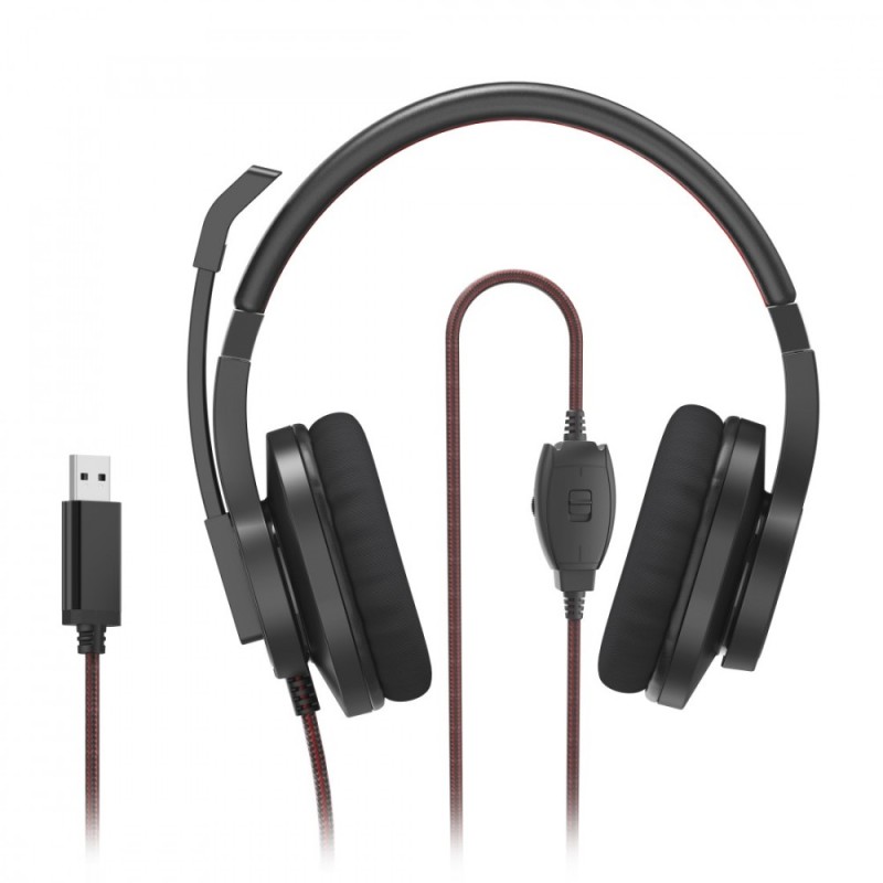 Słuchawki komputerowe HS-USB400 | PartsPC.pl