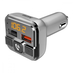 Transmter FM z bluetooth z ładowarką 18W | PartsPC.pl