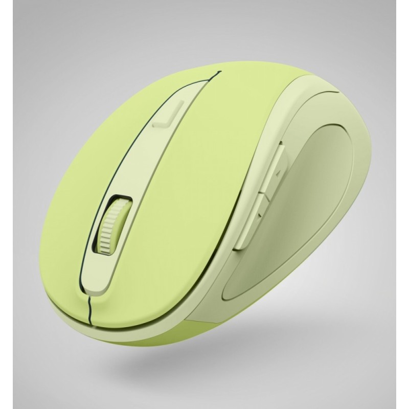 Mysz bezprzewodowa WM-400 zielona | PartsPC.pl