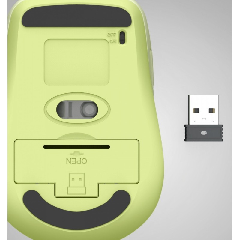 Mysz multi device WM-450 żółta | PartsPC.pl