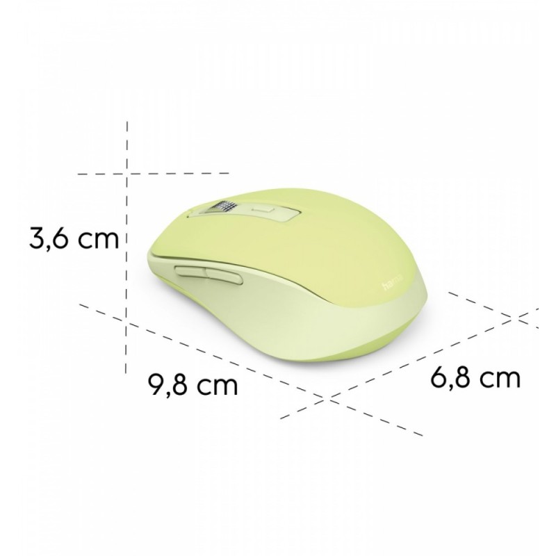 Mysz multi device WM-450 żółta | PartsPC.pl