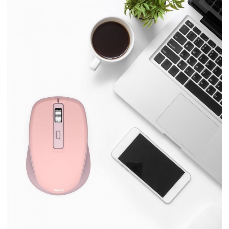 Mysz multi device WM-450 różowa | PartsPC.pl