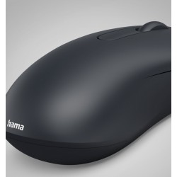 Mysz bezprzewodowa WM-100 czarna | PartsPC.pl