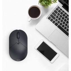 Mysz bezprzewodowa WM-150 czarna | PartsPC.pl