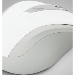 Mysz bezprzewodowa WM-400 biała | PartsPC.pl