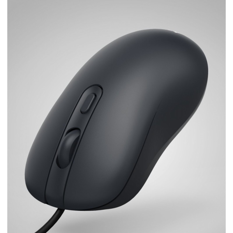 Mysz przewodowa usb-C CM-200 czarna | PartsPC.pl