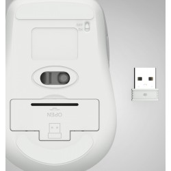Mysz bezprzewodowa WM-450 biała | PartsPC.pl