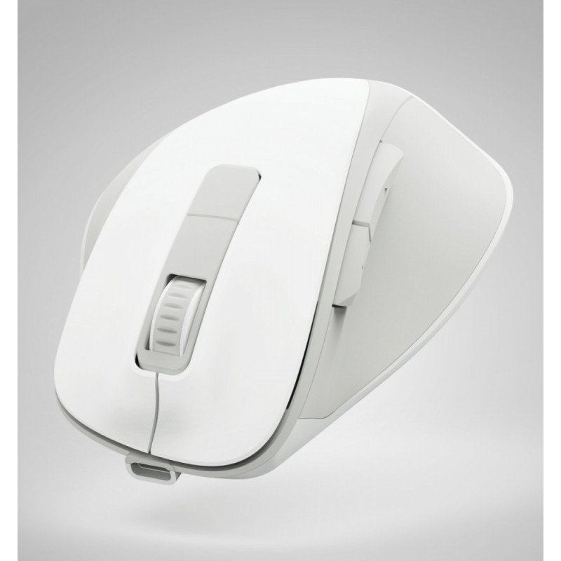 Mysz bezprzewodowa WM-500 biała | PartsPC.pl
